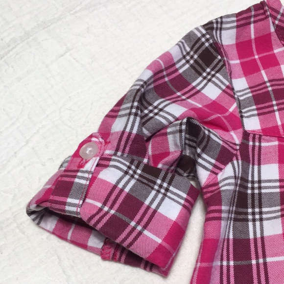 12m (6/$20) Plaid Flannel Dress by Carter’s - Picture 5 of 11